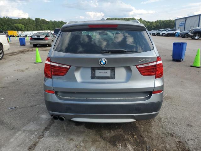 5UXWX7C53DL977867 - 2013 BMW X3 XDRIVE35I GRAY photo 6