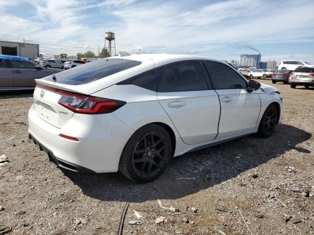 19XFL2H87NE001555 - 2022 HONDA CIVIC SPORT თეთრი ფოტო 3