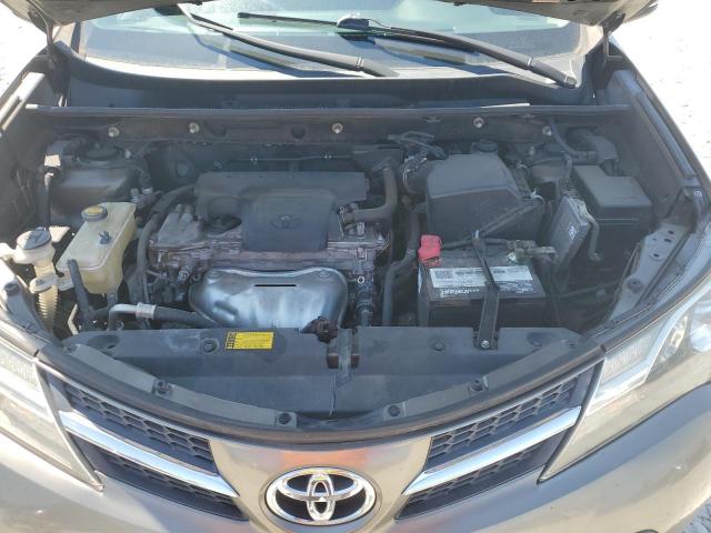 JTMWFREV4DD010594 - 2013 TOYOTA RAV4 XLE GRAY photo 12