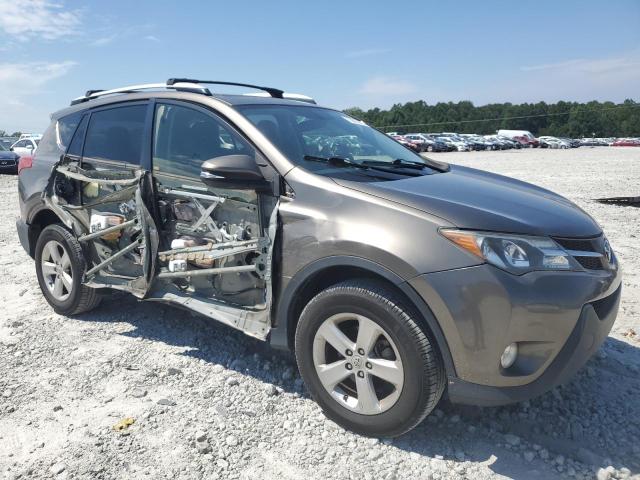 JTMWFREV4DD010594 - 2013 TOYOTA RAV4 XLE GRAY photo 4