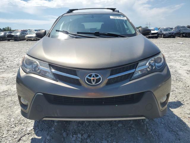 JTMWFREV4DD010594 - 2013 TOYOTA RAV4 XLE GRAY photo 5