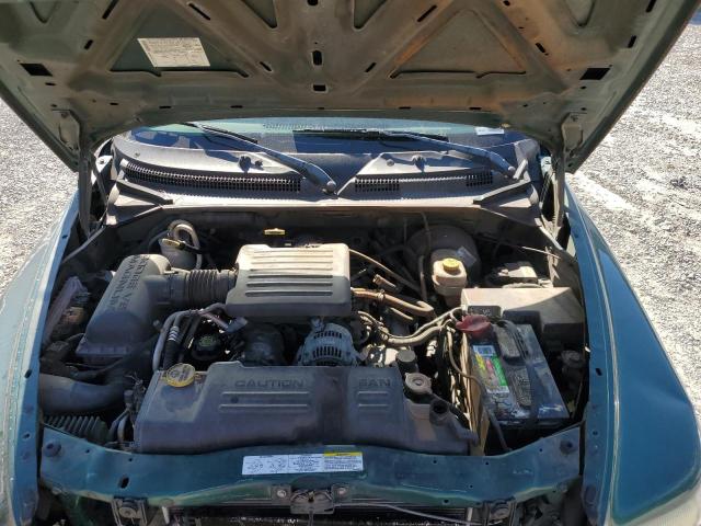 1B7HG48N22S644998 - 2002 DODGE DAKOTA QUAD SLT 绿色 照片 11