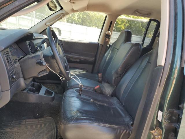 1B7HG48N22S644998 - 2002 DODGE DAKOTA QUAD SLT 绿色 照片 7