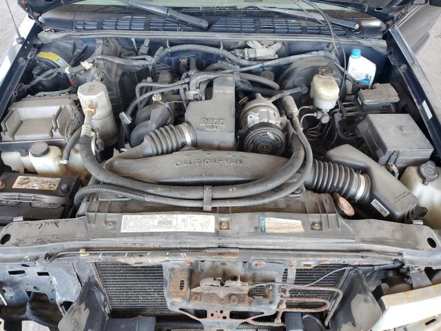 1GCCS1955Y8206309 - 2000 CHEVROLET S TRUCK S10 BLUE photo 11