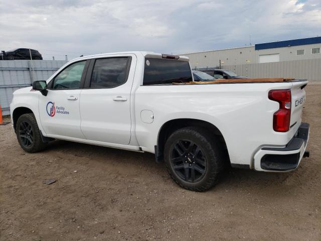 1GCUYEEL7NZ166044 - 2022 CHEVROLET SILVERADO K1500 RST WHITE photo 2