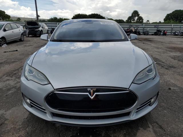 5YJSA1CG8DFP14597 - 2013 TESLA MODEL S 银色 照片 5