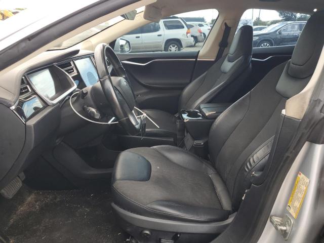 5YJSA1CG8DFP14597 - 2013 TESLA MODEL S 银色 照片 7