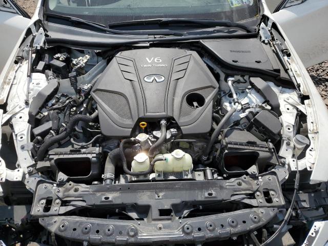 JN1EV7AR9KM553077 - 2019 INFINITI Q50 LUXE Weiß Foto 11