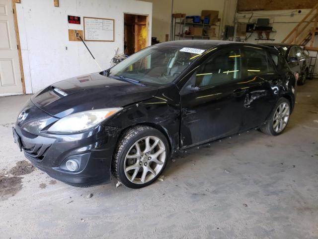 JM1BL1K37B1476479 - 2011 MAZDA SPEED 3 BLACK photo 1