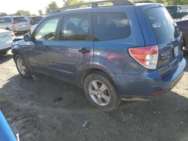 JF2SHABC2CH444745 - 2012 SUBARU FORESTER 2.5X BLUE photo 2