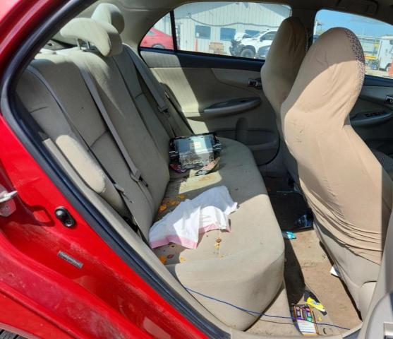 1NXBU4EE9AZ380762 - 2010 TOYOTA COROLLA BASE 红色 照片 10