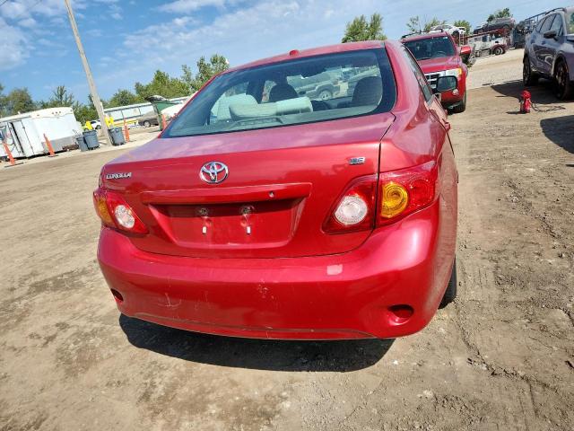 1NXBU4EE9AZ380762 - 2010 TOYOTA COROLLA BASE 红色 照片 6