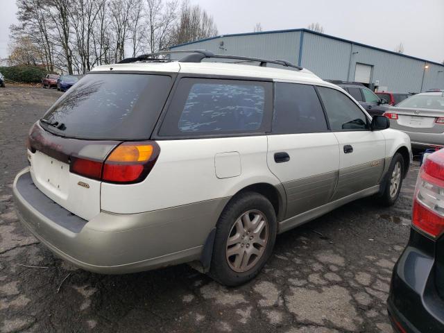 4S3BH6659Y7666669 - 2000 SUBARU LEGACY OUTBACK TWO TONE photo 3