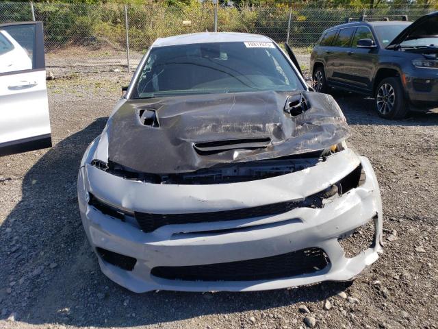 2C3CDXL95LH207265 - 2020 DODGE CHARGER SRT HELLCAT GRAY photo 5