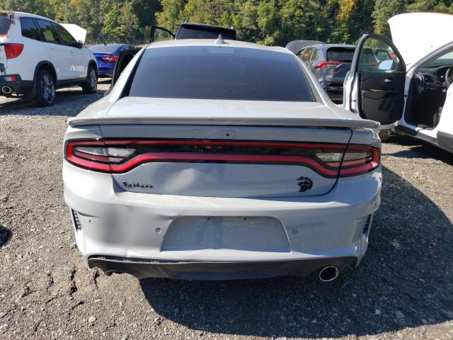 2C3CDXL95LH207265 - 2020 DODGE CHARGER SRT HELLCAT GRAY photo 6