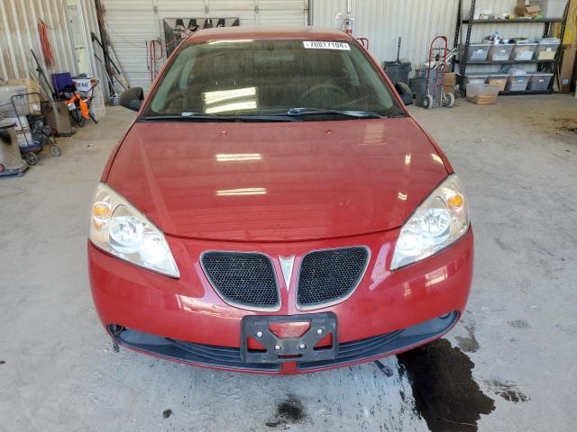 1G2ZG558X64146197 - 2006 PONTIAC G6 SE1 RED photo 5