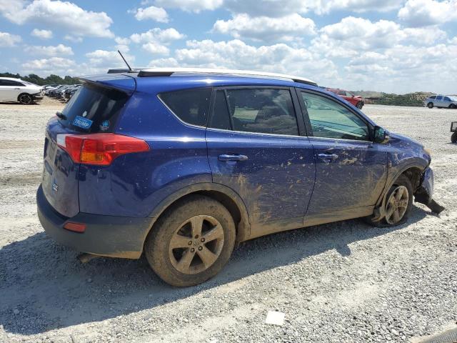 2T3RFREV5FW317517 - 2015 TOYOTA RAV4 XLE BLUE photo 3