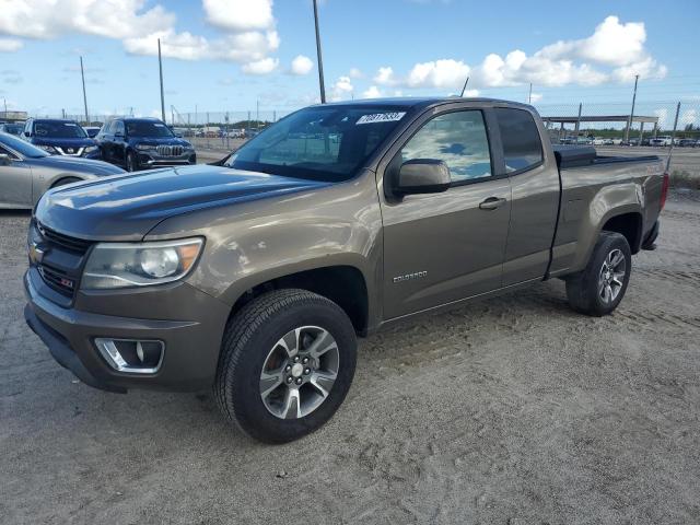 1GCHSCEA8F1215242 - 2015 CHEVROLET COLORADO Z71 BROWN photo 1