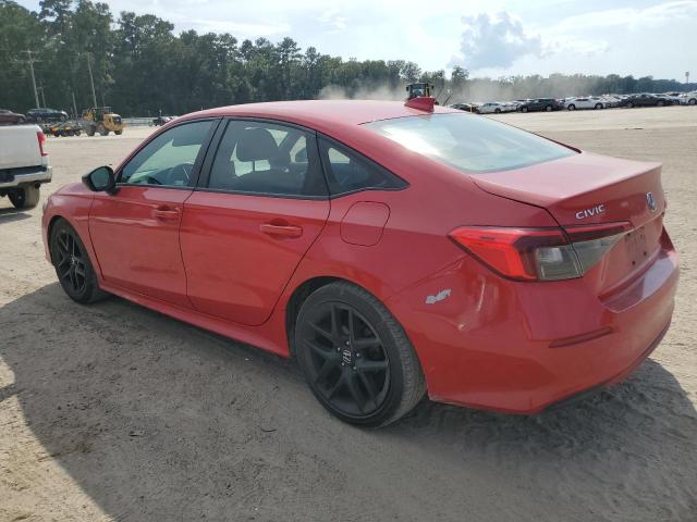 2HGFE2F59NH501726 - 2022 HONDA CIVIC SPORT წითელი ფოტო 2