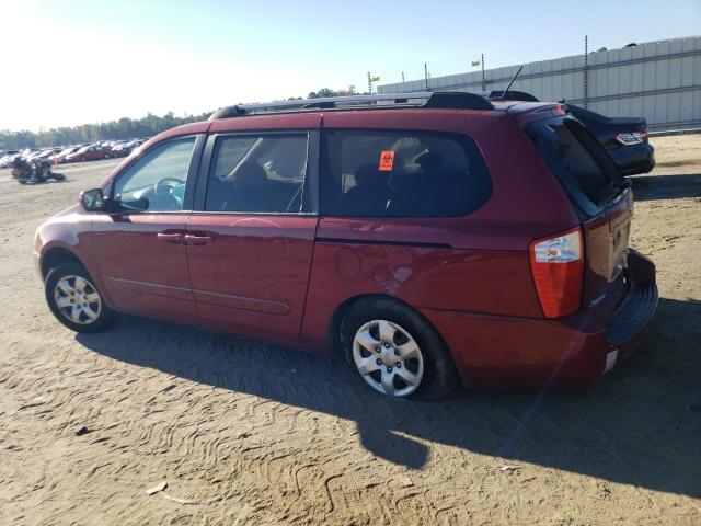 KNDMB233496272347 - 2009 KIA SEDONA EX BURGUNDY photo 2