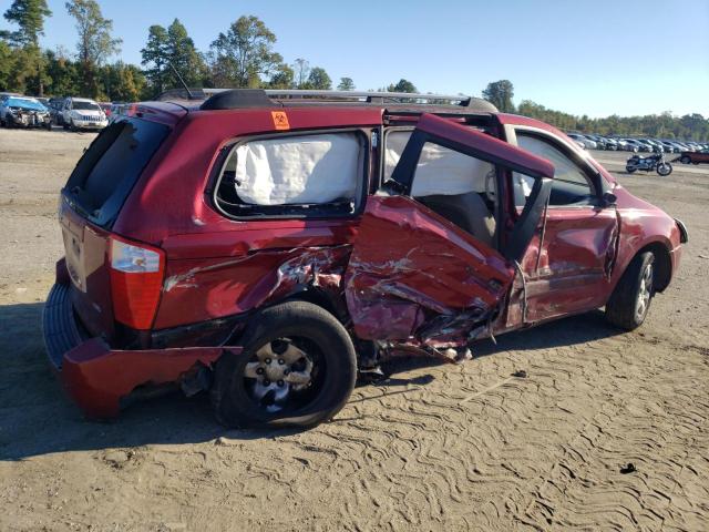 KNDMB233496272347 - 2009 KIA SEDONA EX BURGUNDY photo 3