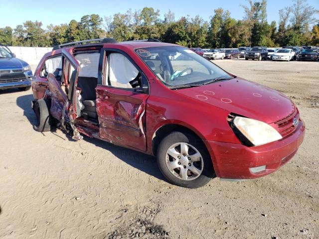 KNDMB233496272347 - 2009 KIA SEDONA EX BURGUNDY photo 4