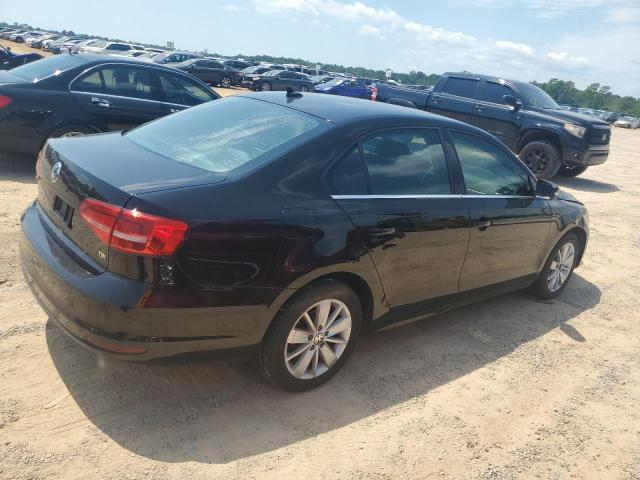 3VWLA7AJ8FM305937 - 2015 VOLKSWAGEN JETTA TDI BLACK photo 3