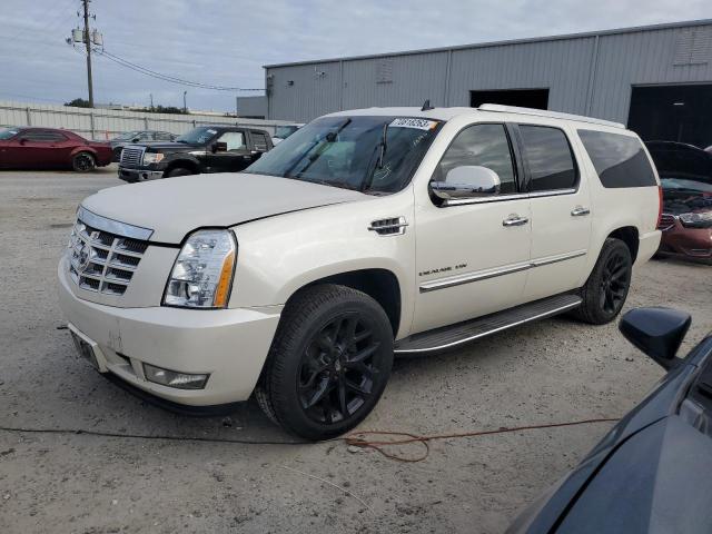 1GYS4HEF1CR129576 - 2012 CADILLAC ESCALADE ESV LUXURY WHITE photo 1