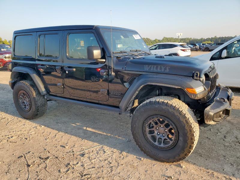 1C4HJXDG3PW520605 - 2023 JEEP WRANGLER SPORT BLACK photo 4