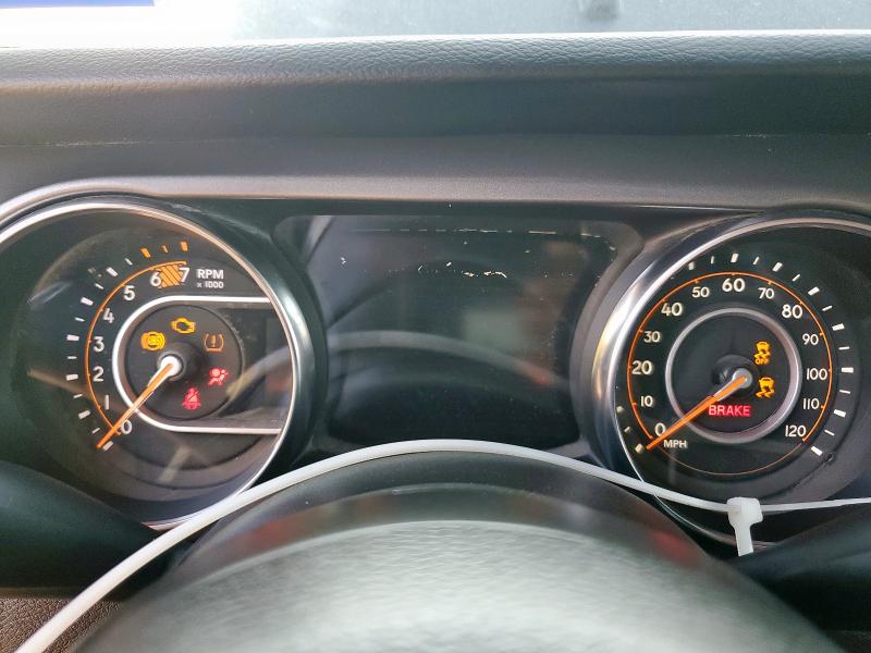 1C4HJXDG3PW520605 - 2023 JEEP WRANGLER SPORT BLACK photo 9