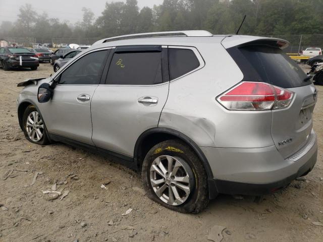 KNMAT2MV2GP668719 - 2016 NISSAN ROGUE S SILVER photo 2