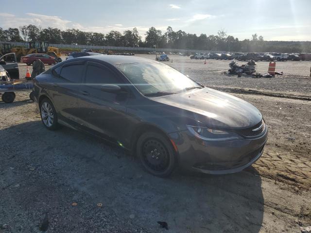 1C3CCCDG6FN673811 - 2015 CHRYSLER 200 S GRAY photo 4