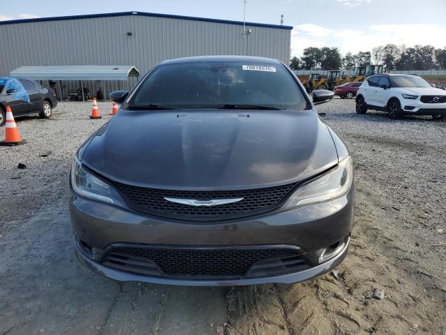 1C3CCCDG6FN673811 - 2015 CHRYSLER 200 S GRAY photo 5