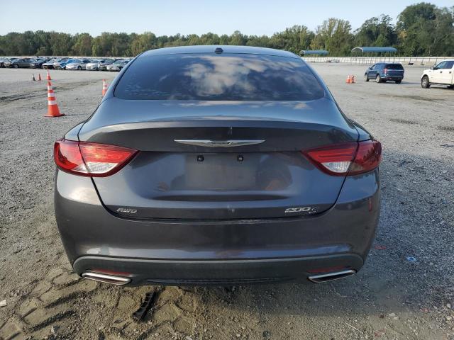 1C3CCCDG6FN673811 - 2015 CHRYSLER 200 S GRAY photo 6