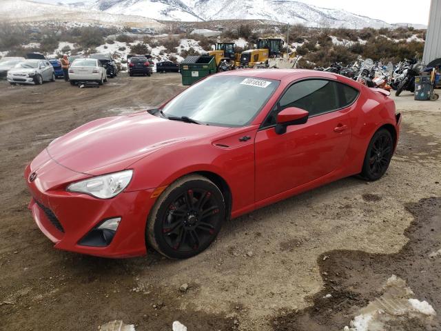 JF1ZNAA10E9708568 - 2014 TOYOTA SCION FR-S RED photo 1