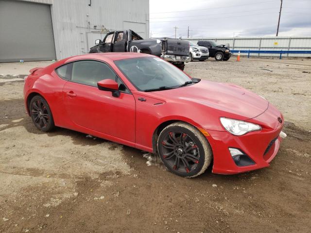 JF1ZNAA10E9708568 - 2014 TOYOTA SCION FR-S RED photo 4