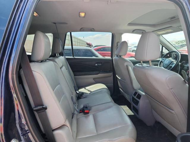 5FNYF6H58HB063347 - 2017 HONDA PILOT EXL BLUE photo 11