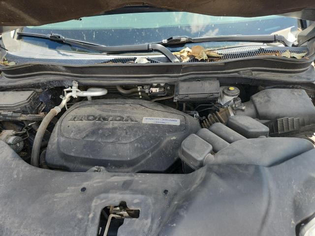 5FNYF6H58HB063347 - 2017 HONDA PILOT EXL BLUE photo 12