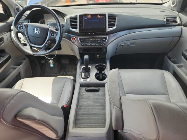 5FNYF6H58HB063347 - 2017 HONDA PILOT EXL BLUE photo 8