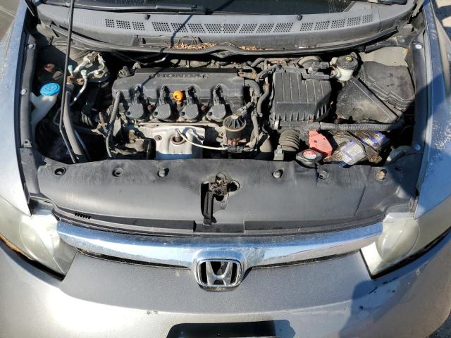 2HGFA16377H040565 - 2007 HONDA CIVIC DX GRAY photo 11