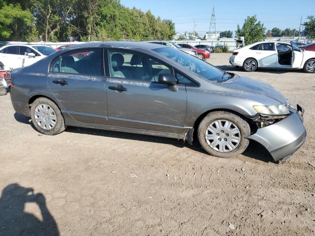 2HGFA16377H040565 - 2007 HONDA CIVIC DX GRAY photo 4