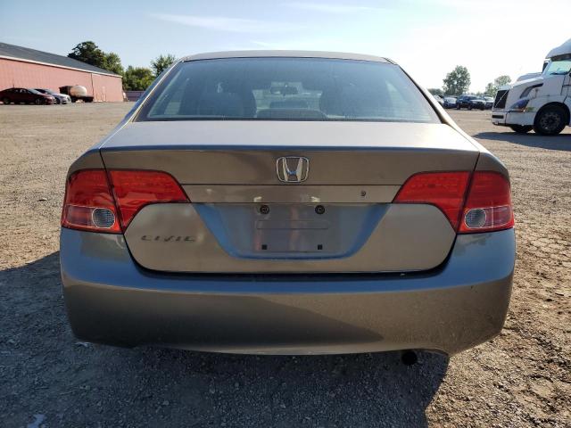 2HGFA16377H040565 - 2007 HONDA CIVIC DX GRAY photo 6
