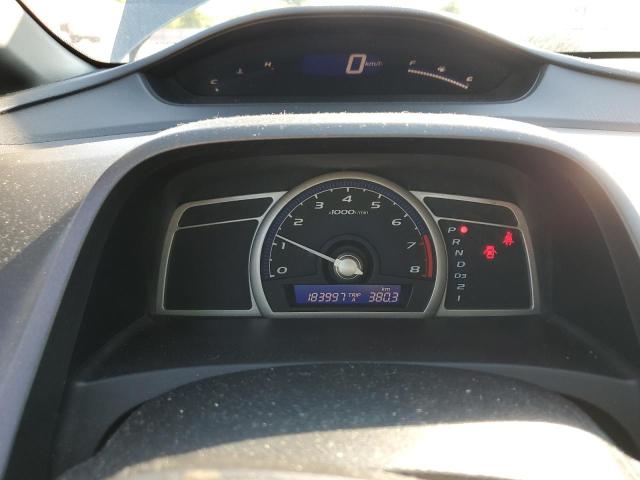 2HGFA16377H040565 - 2007 HONDA CIVIC DX GRAY photo 9