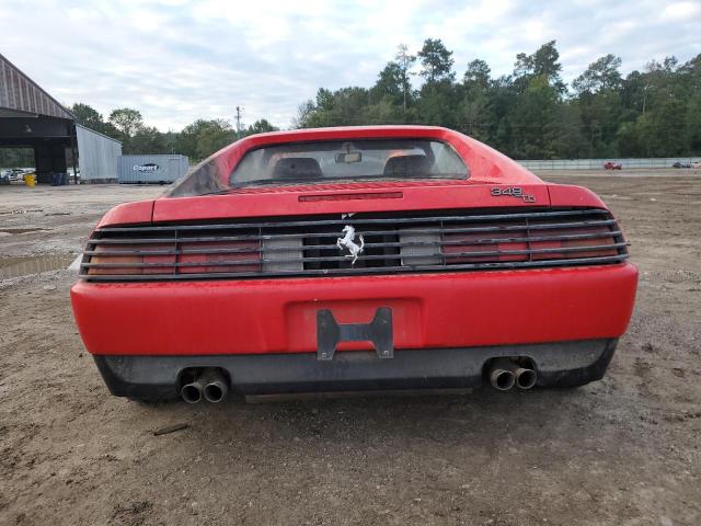 ZFFFA35A8K0082395 - 1989 FERRARI 348 RED photo 6