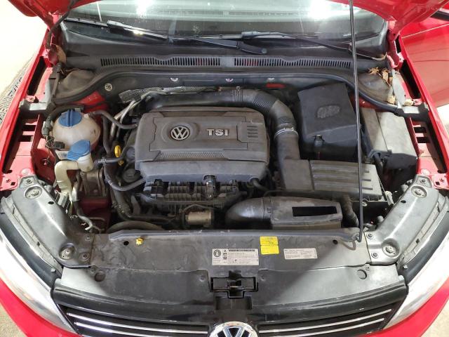 3VWD17AJ2EM353663 - 2014 VOLKSWAGEN JETTA SE RED photo 11