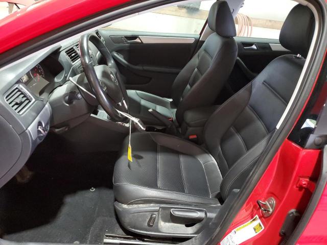 3VWD17AJ2EM353663 - 2014 VOLKSWAGEN JETTA SE RED photo 7