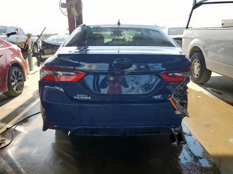 4T1G11AK4PU139449 - 2023 TOYOTA CAMRY SE NIGHT SHADE BLUE photo 6