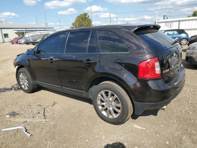 2FMDK3JC1DBB07449 - 2013 FORD EDGE SEL 棕色 照片 2