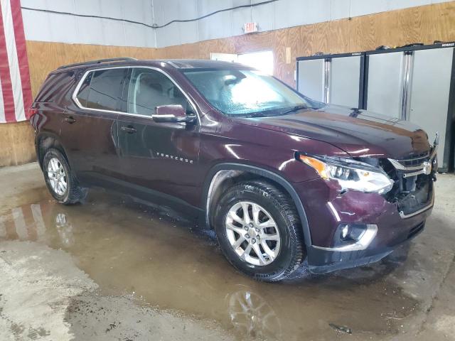 1GNEVGKW5KJ116249 - 2019 CHEVROLET TRAVERSE LT 紫色 照片 4