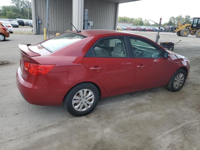 KNAFU4A28A5216251 - 2010 KIA FORTE EX RED photo 3